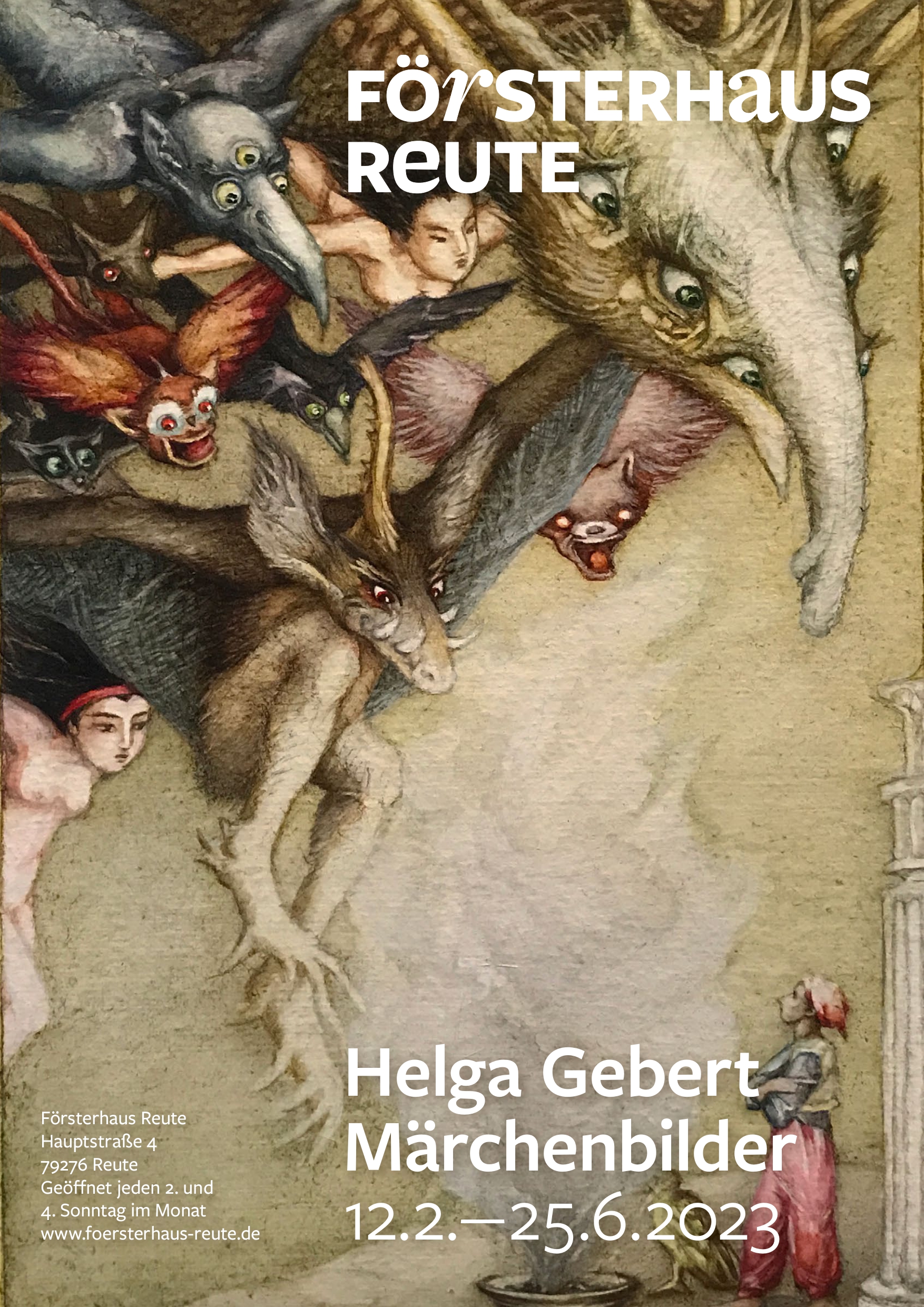 Ausstellungseröffnung: Helga Gebert - Märchenbilder